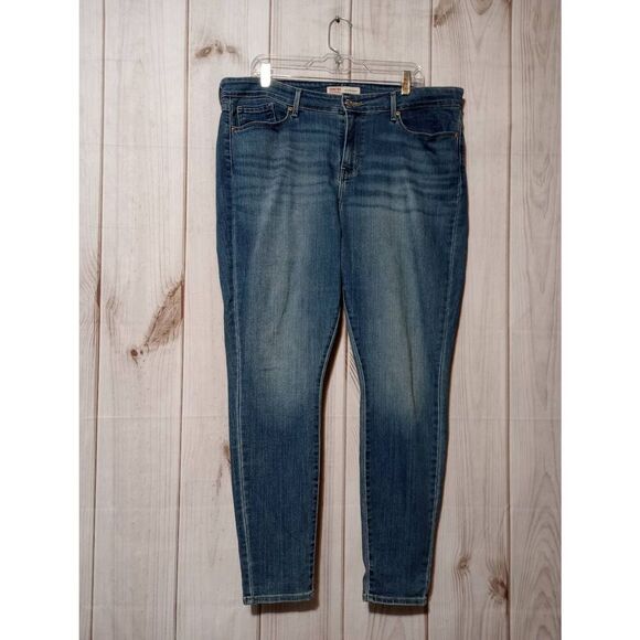 Levi's Jeans Ladies 18 Mid Rise Skinny - Picture 1 of 8